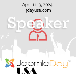 Proud speaker at JoomlaDay USA 2024